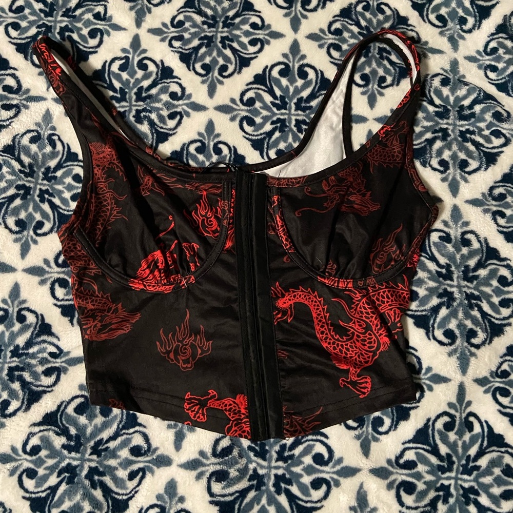 Dragon crop top